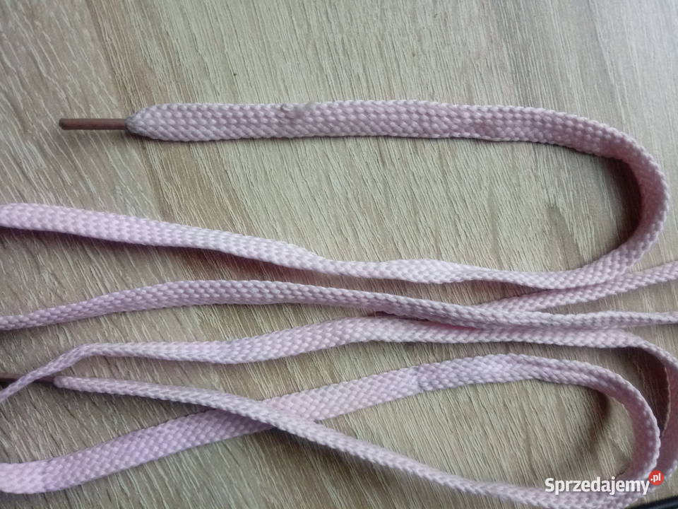 Sznurówki sznurowadła pudrowy róż małopolskie Chrzanów