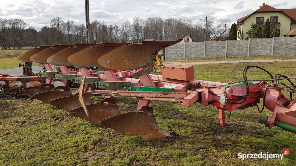 Pług obrotowy 4 skibowy ażurowe Eberhard nieuszkodzony Drużbice