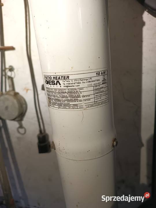 Piecyk gazowy 10kW patio