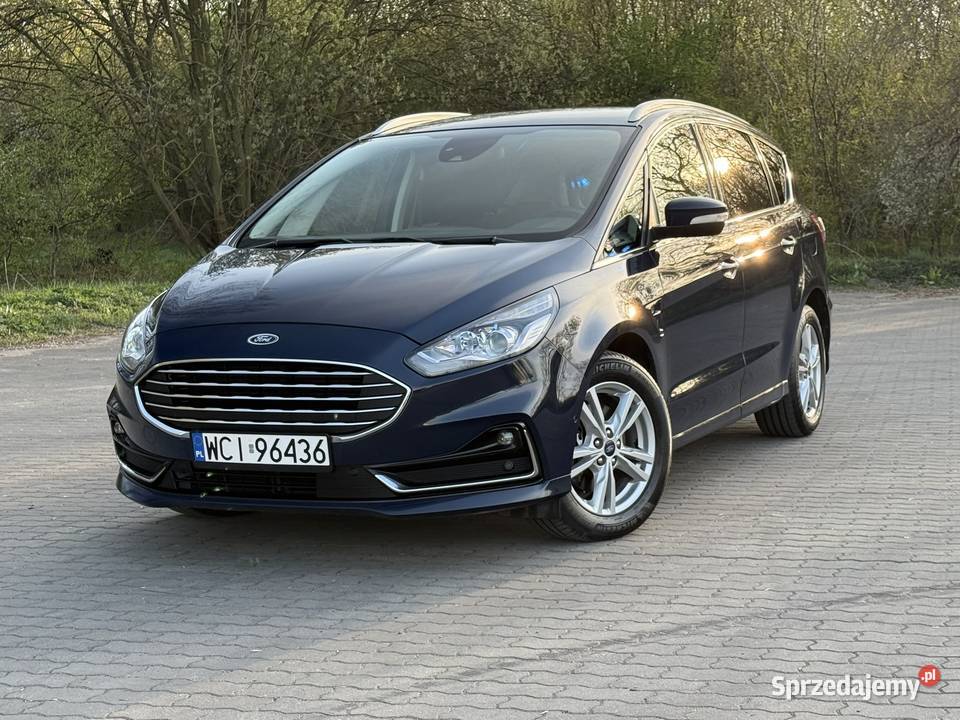 FORD S-MAX 2.0 Diesel 150 KM 5 MIEJSC • Automat • TITANIUM • FV23% • VIDEO