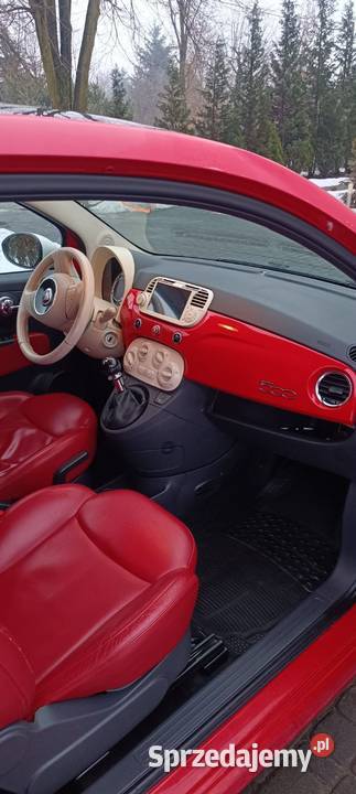 Fiat 500 13 multijet 2008 światła do jazdy dziennej Pabianice