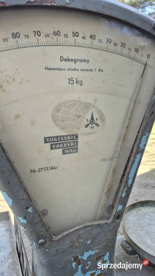 Waga sklepowa PRL Śmigiel