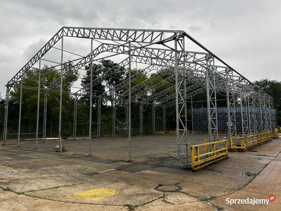 Hala Namiotowa 600m2 SOLIDNA Garaż Gotowa do Bzinica Nowa