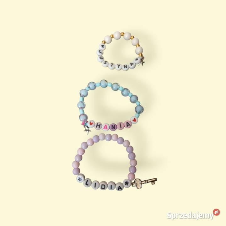 Bransoletki imienne Żory sprzedam