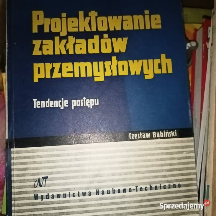 Projektowanie zakładów przemysłowych książki Podręczniki Gdańsk