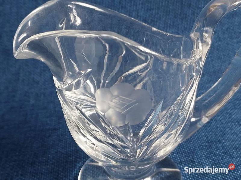 Mlecznik dzbanuszek szklany Porcelana i szkło