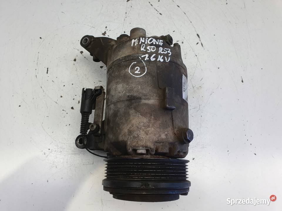 SPRĘŻARKA KLIMATYZACJI Mini One R50 R53 16 16V Kompresory klimatyzacji lubelskie Chełm