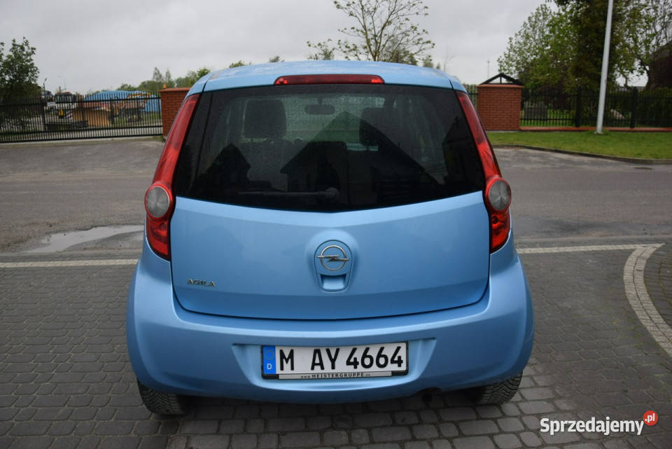 Opel Agila 12B Klima Automat 2014r 116 Majdan Sieniawski