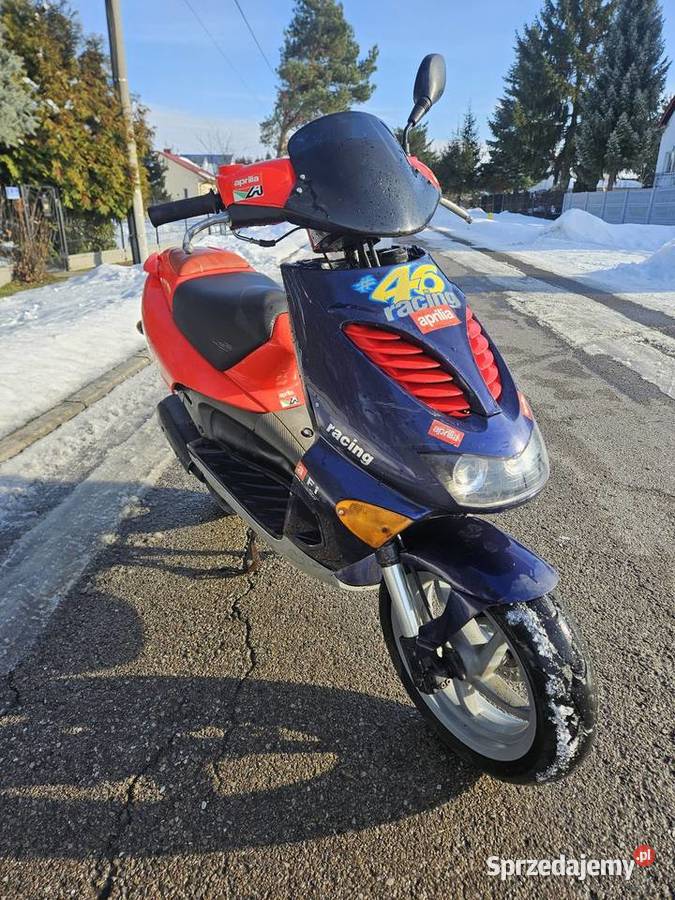 Aprilia sr 50 czerwony Krasnystaw sprzedam