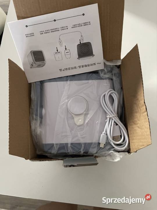 Mini klimatyzer USB przenośny air cooler nowy na Bukowina Sycowska