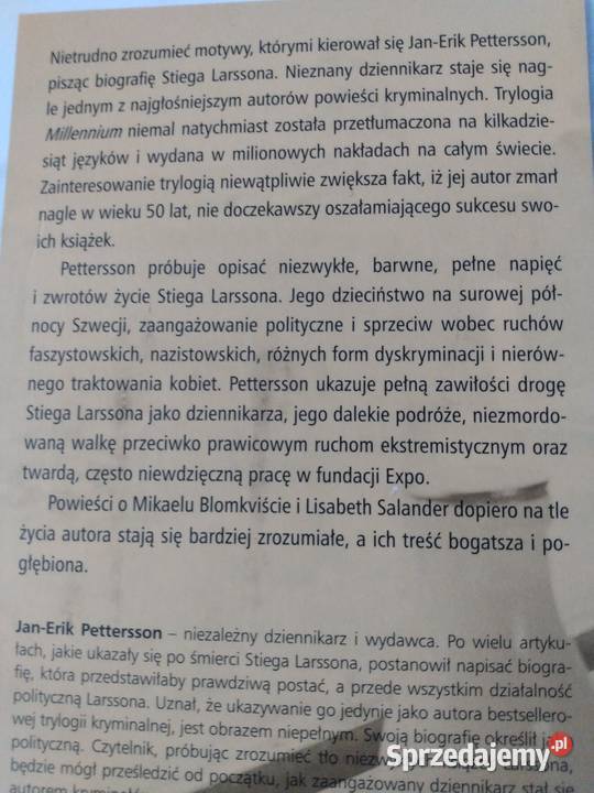 Biografia Struga Larsons Piotrków Trybunalski