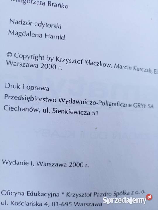 Matematyka rozszerzona Pazdro najtańsze Warszawa
