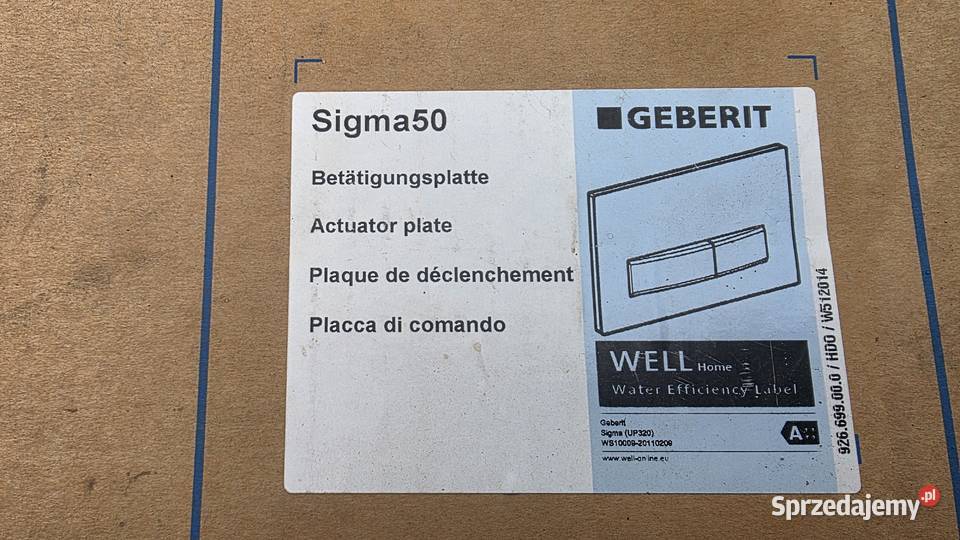 Przycisk uruchamiający Geberit Sigma50