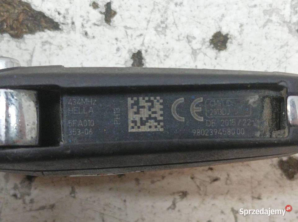 STACYJKA 9663123380 Peugeot 508 I 2010 sprzedam