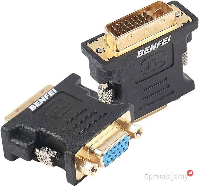 Adapter przejśćiówka DSUB VGA DO DVII BENFEI Bełchatów