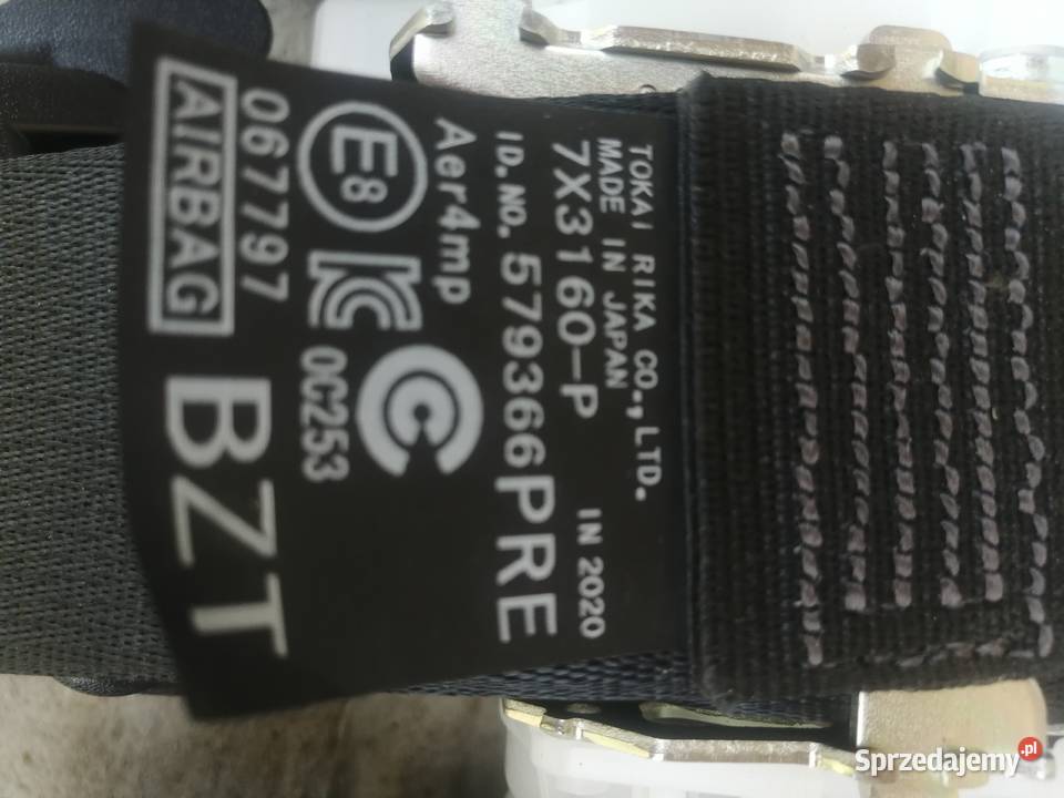 Pasy bezpieczeństwa Rav 4 V 2020 Dębe Wielkie sprzedam