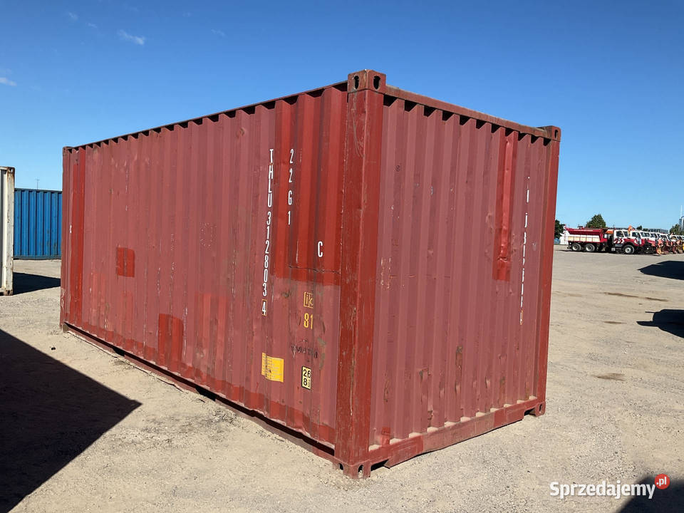 Kontener morski magazynowy 20DV 6 metrowy