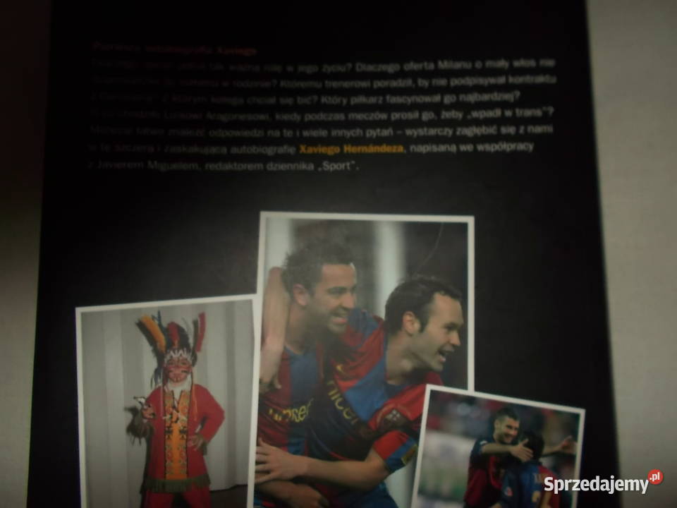 XAVI Barca moim życiem autobiografia miękka z obwolutą wielkopolskie Poznań