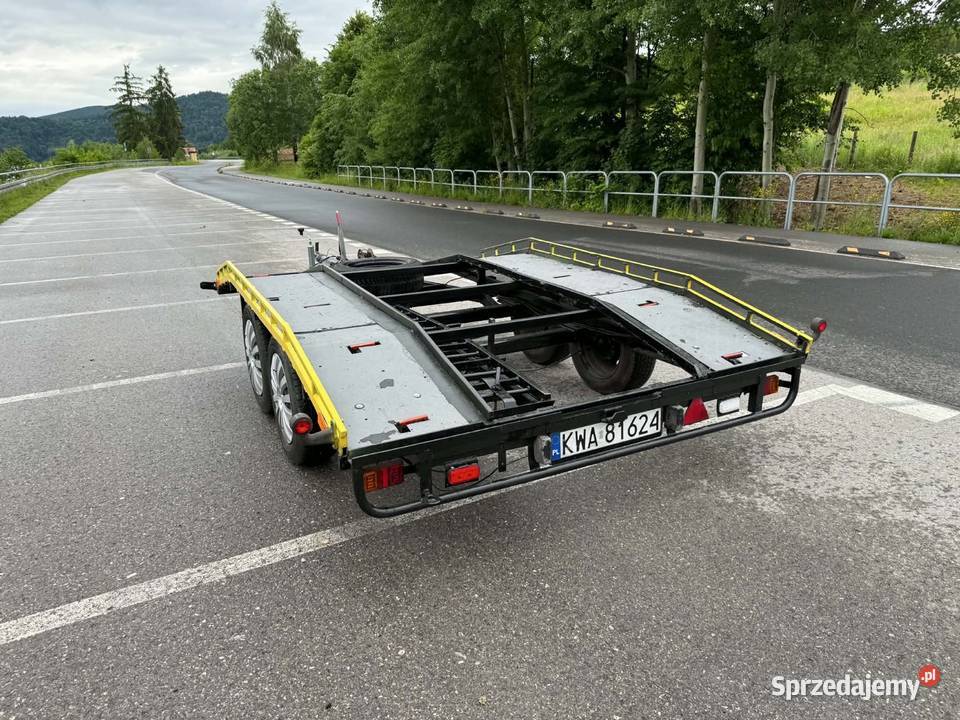 Przyczepa laweta SAM DMC 1600 remoncie długie Rok produkcji 1991 Wadowice