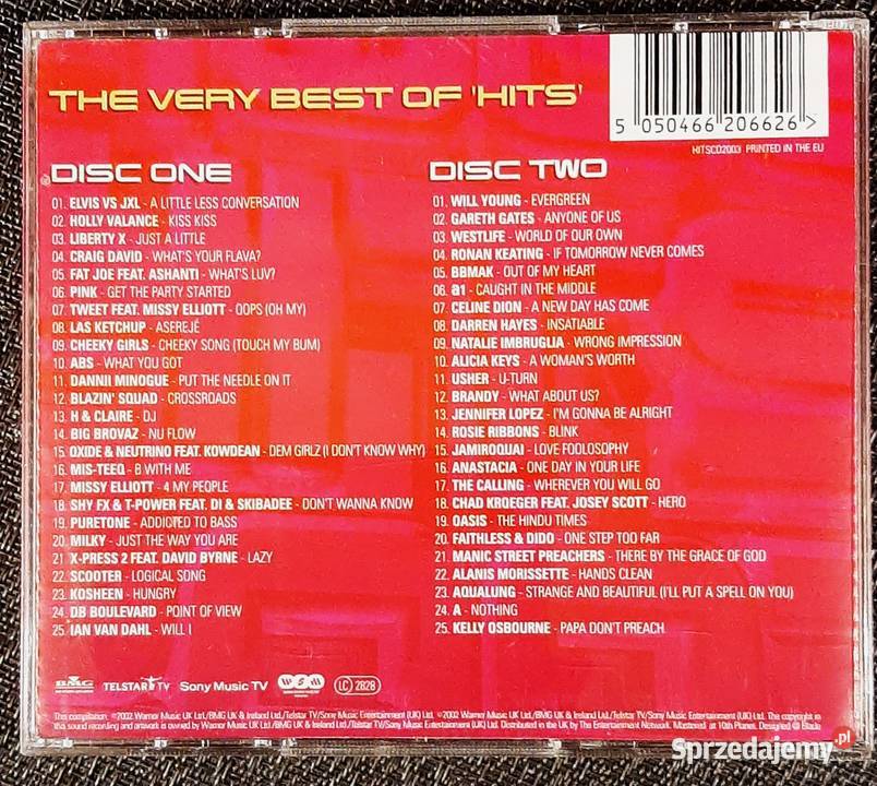 Album 2XCD Brits Hits The Album Of The Years 40 śląskie