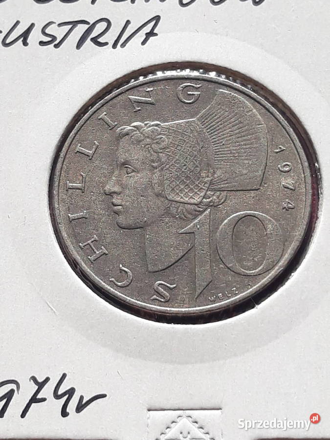 10 Szylingów Austria 1974 r sprzedam