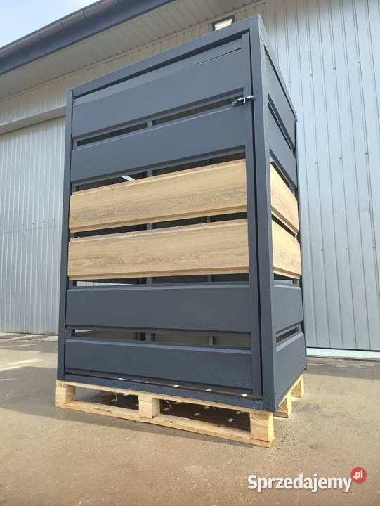 Wiata gospodarcza śmietnikowa 120x80x170 Zawoja