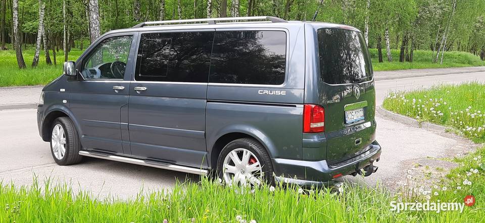 VW T5 Multivan 25 TDI 174 wersja CRUISE 2006r małopolskie Grojec