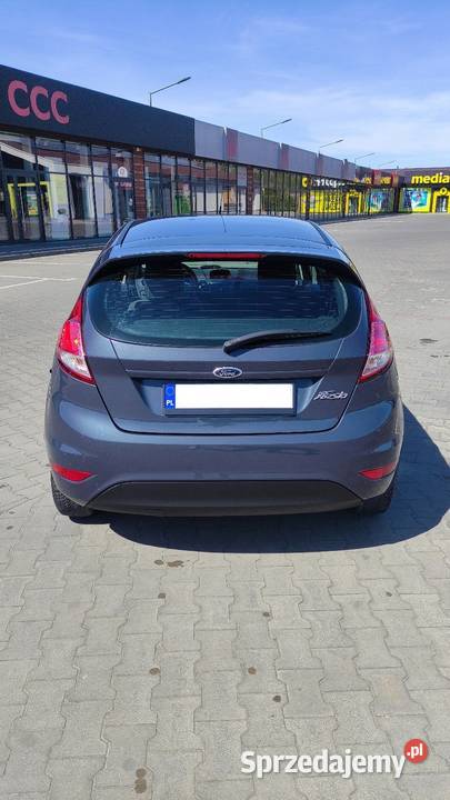 Ford Fiesta 125 82 2014r 5 drzwi Nowe Miasto Lubawskie