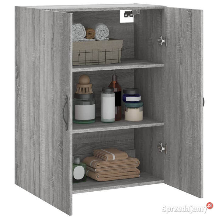Szafka wisząca szary dąb sonoma 695x34x90