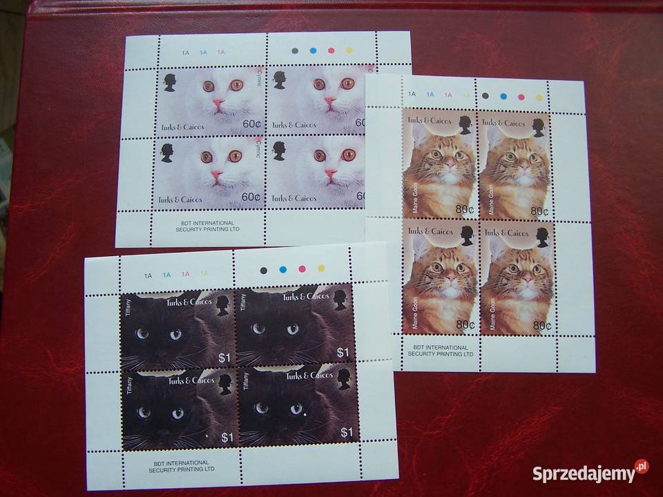 Wyspy TurksCaicos MNH Koty śląskie Tychy