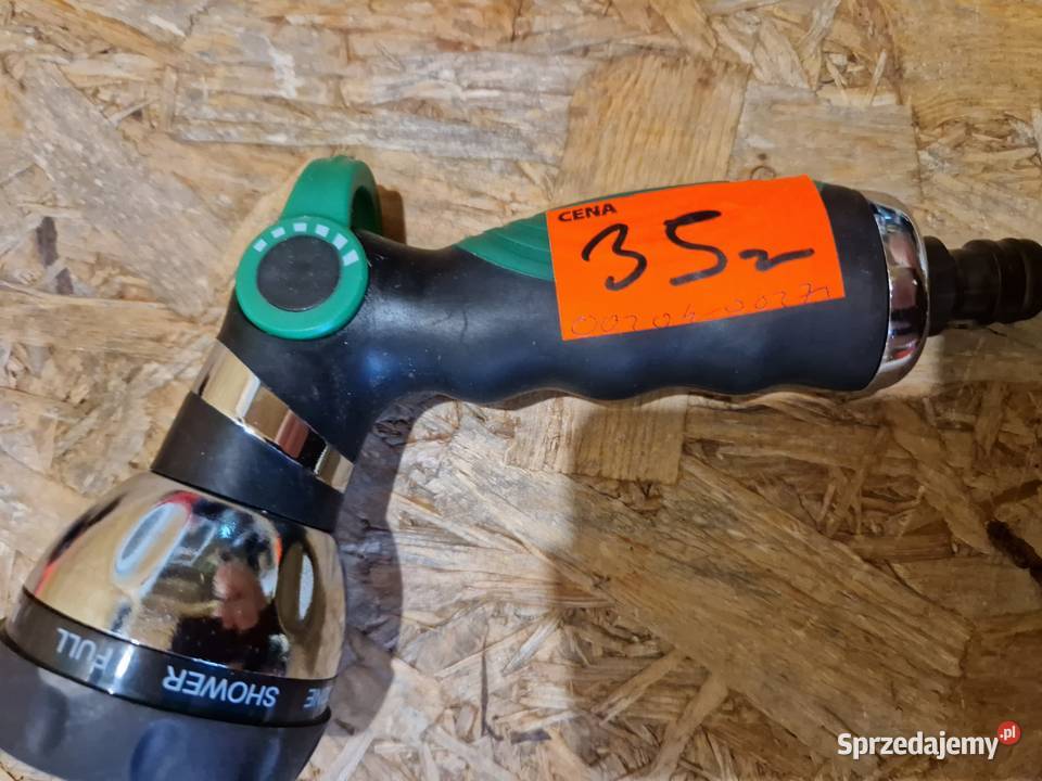 Zraszacz pistoletowy regulowany 8funkcyjny wielkopolskie