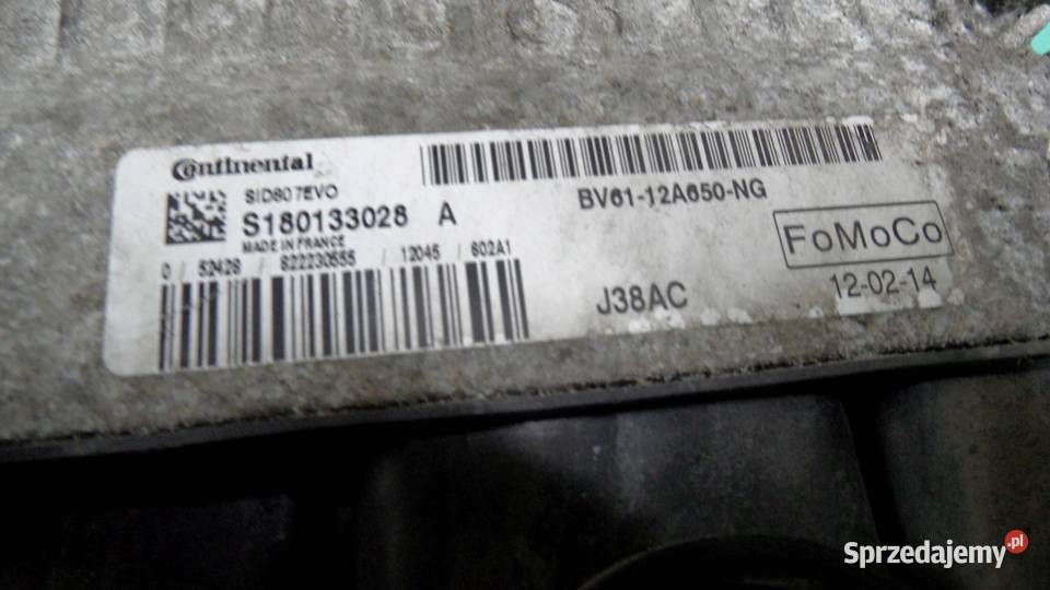 FORD FOCUS MK3 III 16 TDCI 12r komputer silnika Części samochodowe