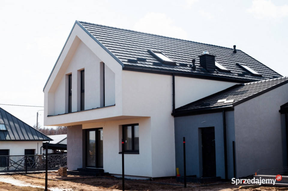 Nowoczesny dom miniosiedle 5 Kielc 174m2 beton świętokrzyskie Masłów Pierwszy sprzedam