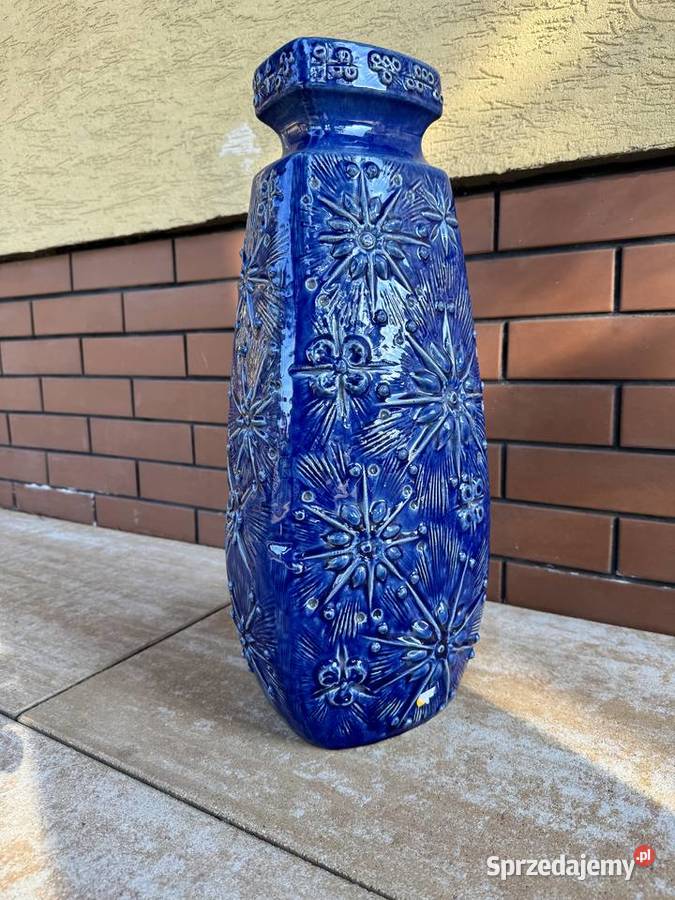 Wazon ceramiczny wysoki dzban na kwiaty stylowy Garwolin
