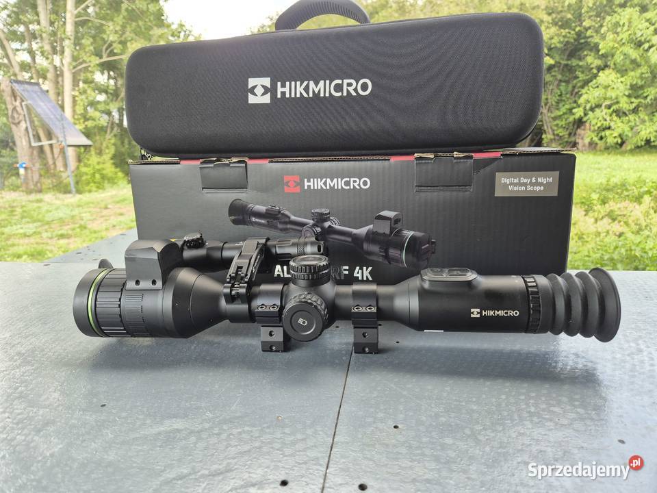 Luneta Noktowizyjna HIKMICRO Alpex 4K A50E XHOG Sporty strzeleckie i myślistwo Kutno