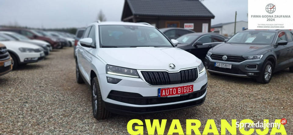 koda Karoq 20 TDI 4x4 DSG style nowa światła LED Lębork