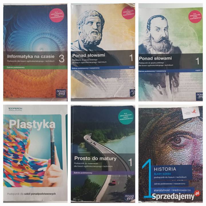 Podręczniki do technikum i liceum śląskie Tychy