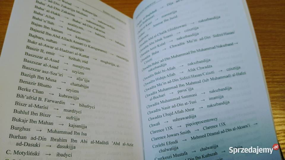 Islam nurty odłamy sekty  Zbigniew Landowski Gdańsk sprzedam