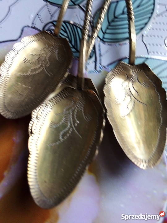 łyżki stare koktajlowe10 sprzedam