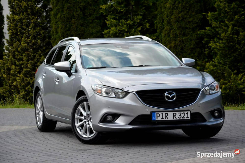 Mazda 6 104 przebieg SkyActive Duża Navi lakier metallic Ostrów Mazowiecka