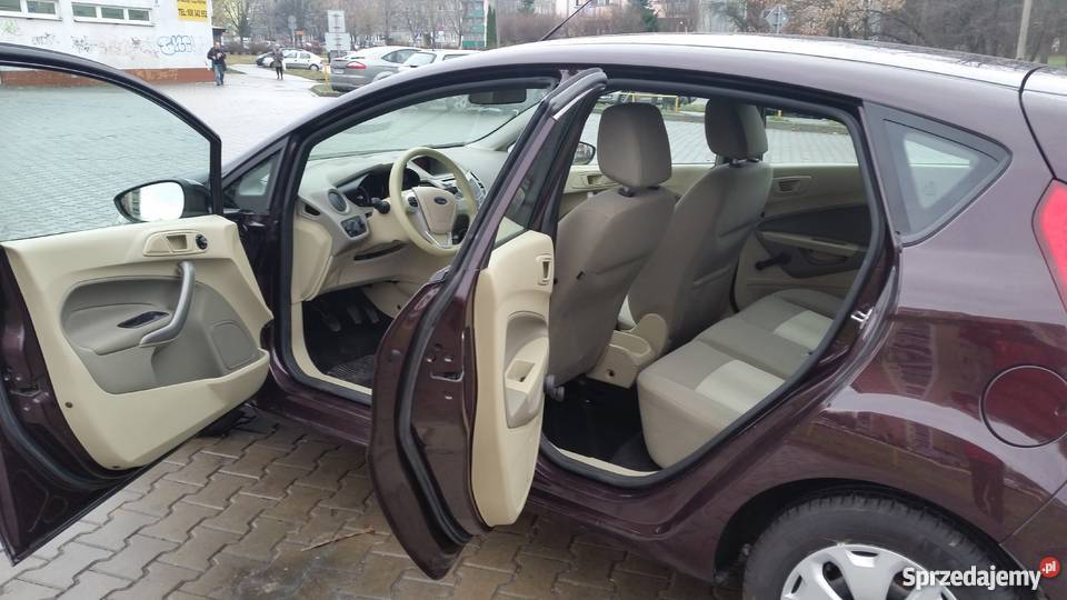 Ford Fiesta mk7 16 Titanic Jasny Środek poduszka powietrzna Lublin