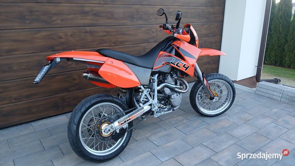 KTM LC4 640 SUPERMOTO ZAREJESTROWANY STAN Pawlin
