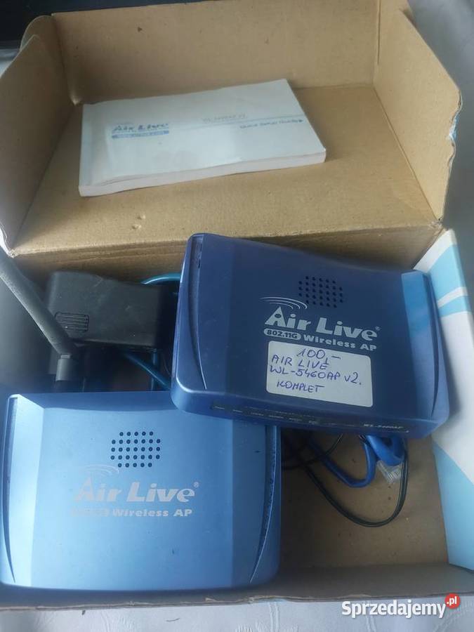 AIR LIVE WL5460AP V2 KOMPLET router