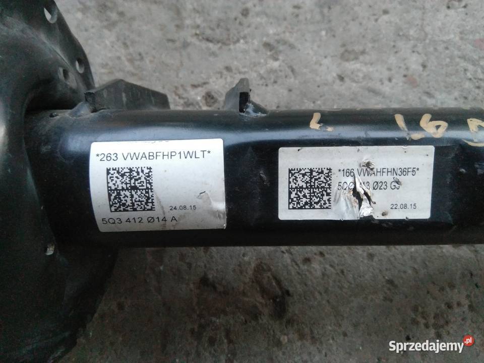 Amortyzator przedni McPherson Skoda Octavia III3 Rzeszów