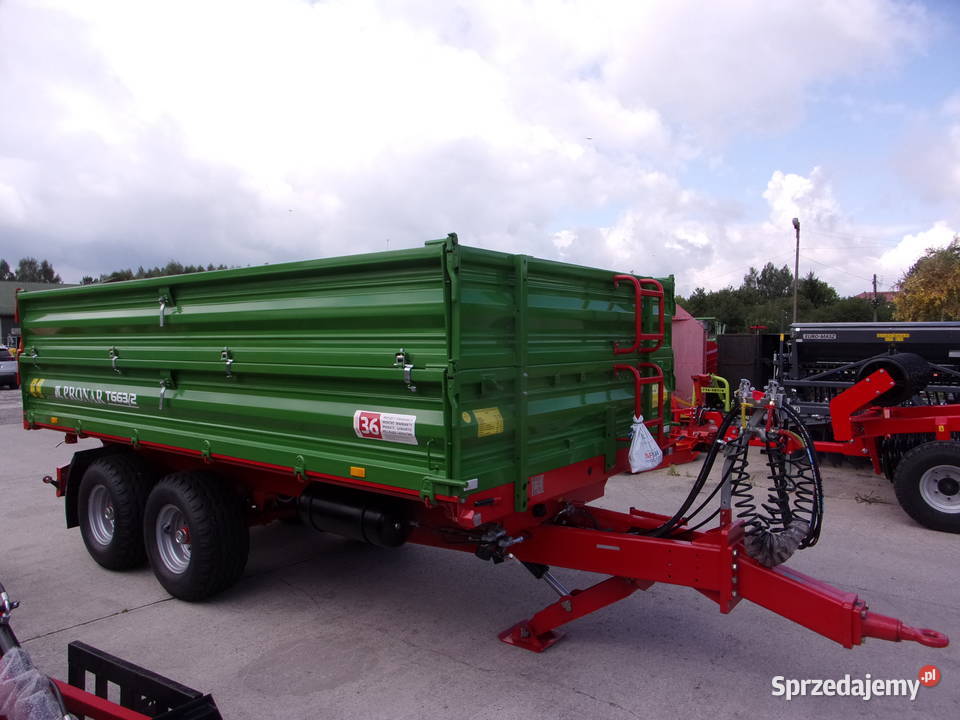 NOWA Przyczepa TANDEM paletowa T6632 PRONAR 7ton Opoczno