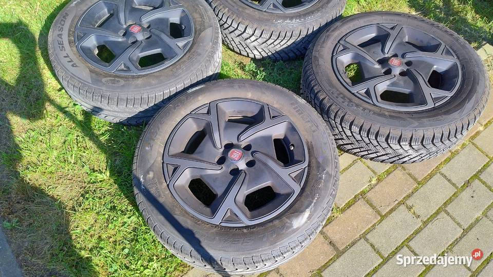 4 opony wielosezonowe z felgi strukturalnymi Pszczyna