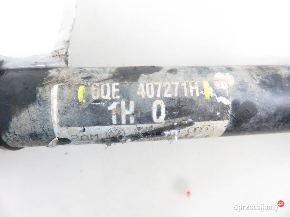 PÓŁOŚ LEWA PRZEDNIA VW FOX 5Z1 5Z3 12 BMD