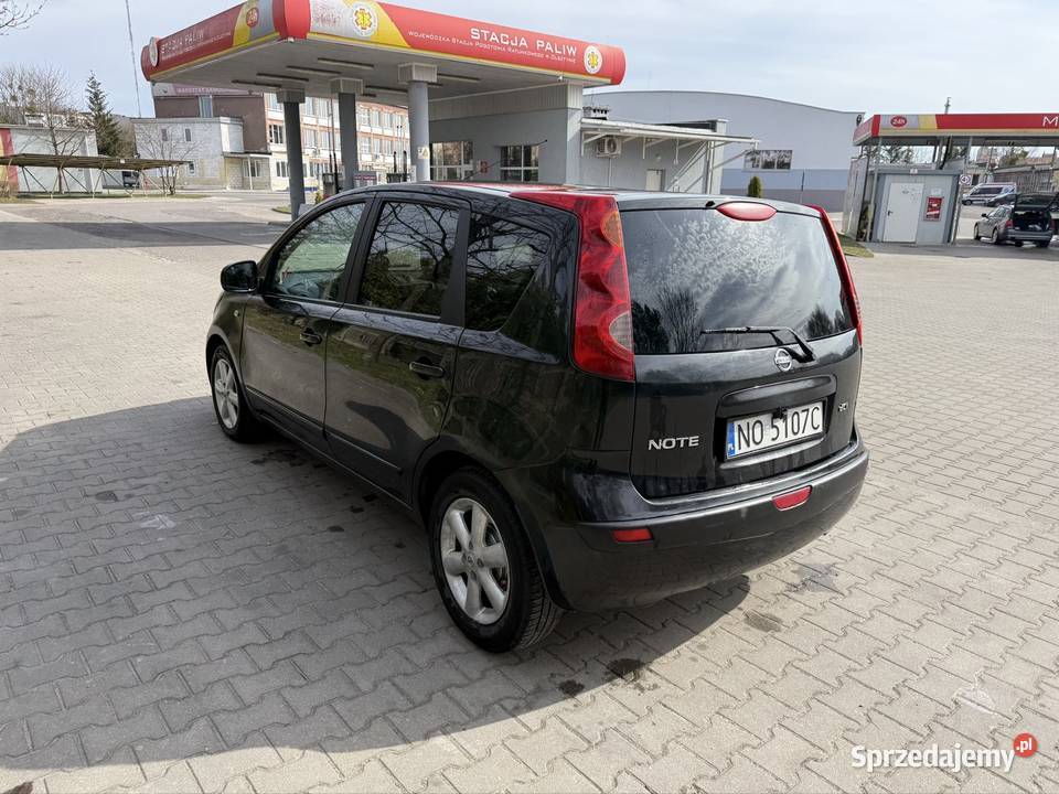 Nissan notę sprawny OC ważne nowe amortyzatory Olsztyn