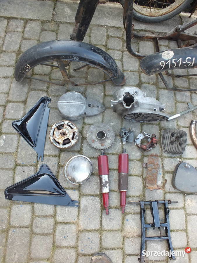 Wsk 125 Z2 Całość nie Shl Wfm Junak Kurier ŚLĄSK Golasowice