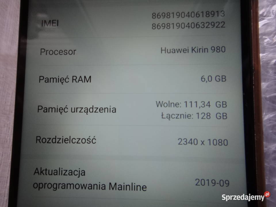 Honor 20 YALL21 1286GB